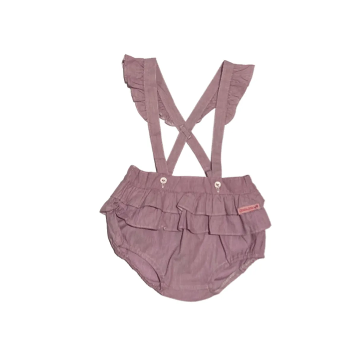 Body Jardineira Magenta