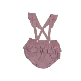 Body Jardineira Magenta