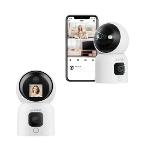 C528M 6MP 2.4GHz 5GHz WiFi Camera with Dual Lens   Max 256GB Storage