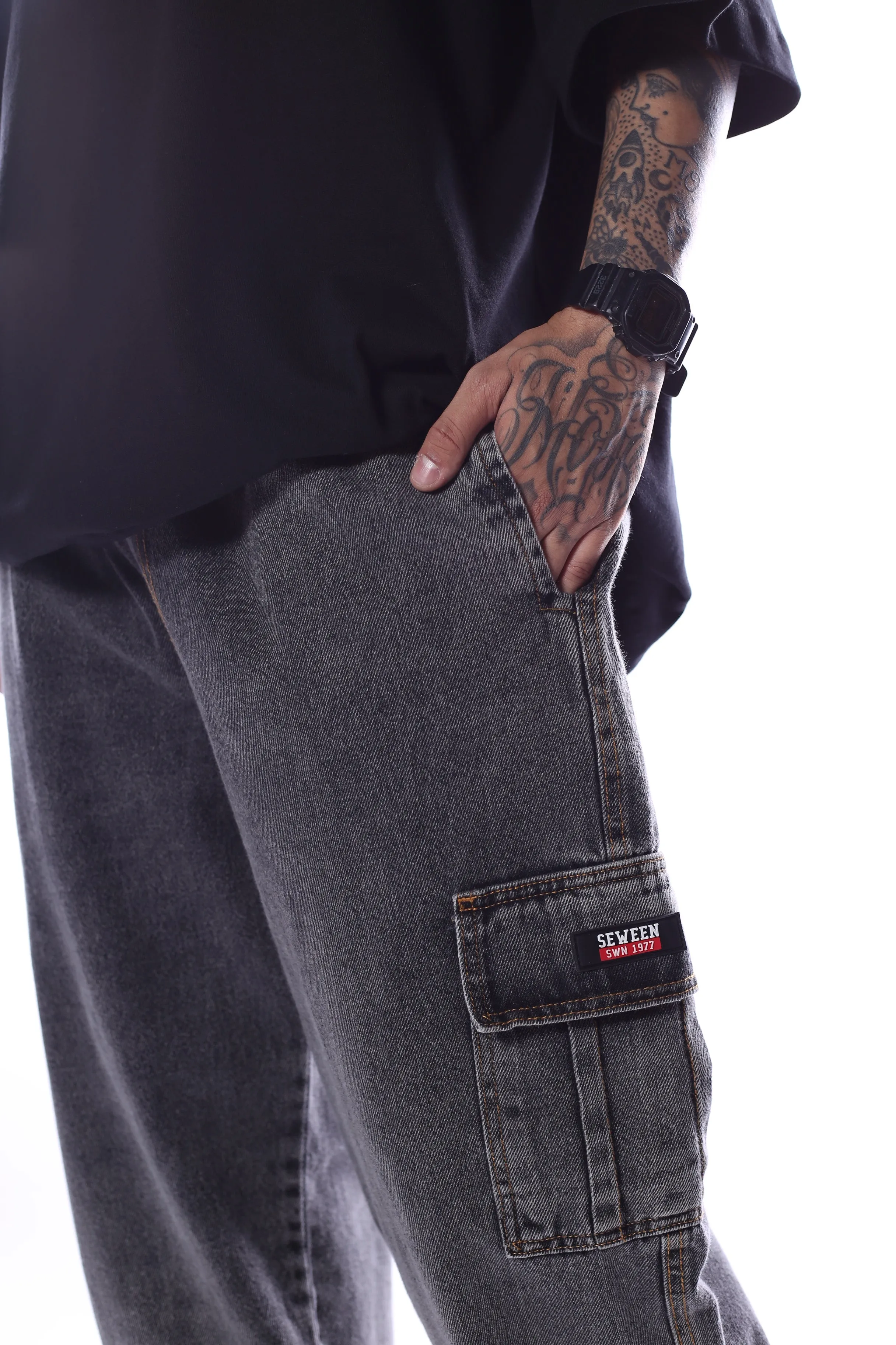 Calça Cargo Estonada