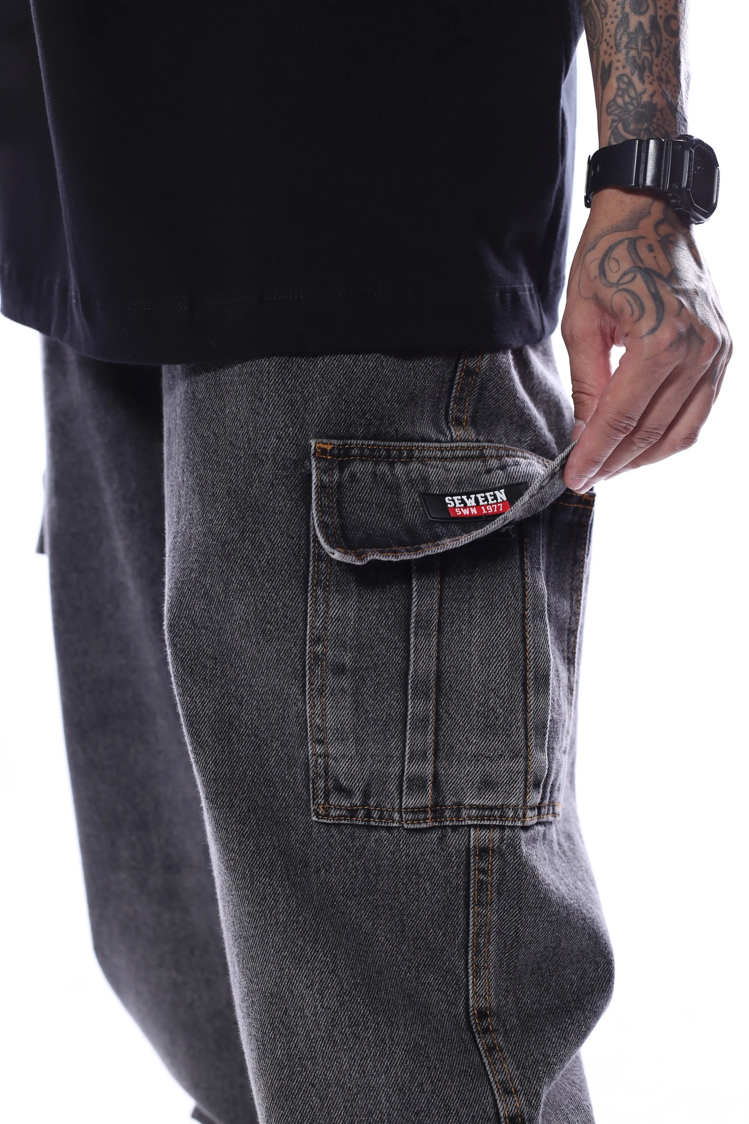 Calça Cargo Estonada