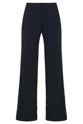 Calça Crepe Com Costura Deslocada