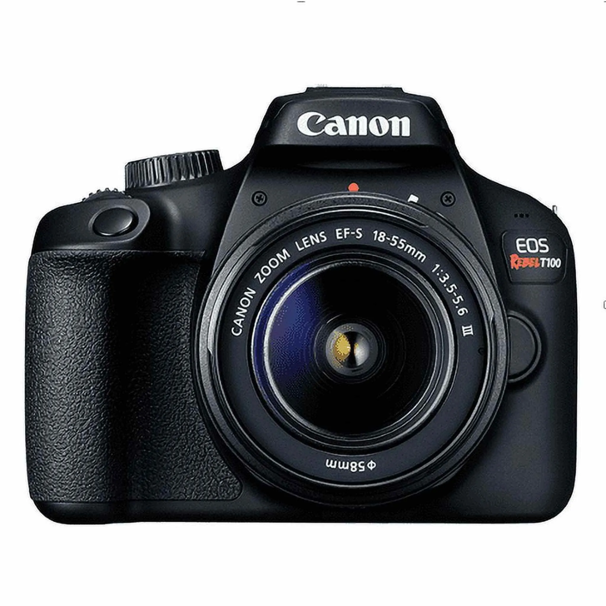 Canon EOS Rebel T100 DSLR Camera EF-S 18-55mm f/3.5-5.6 DC III