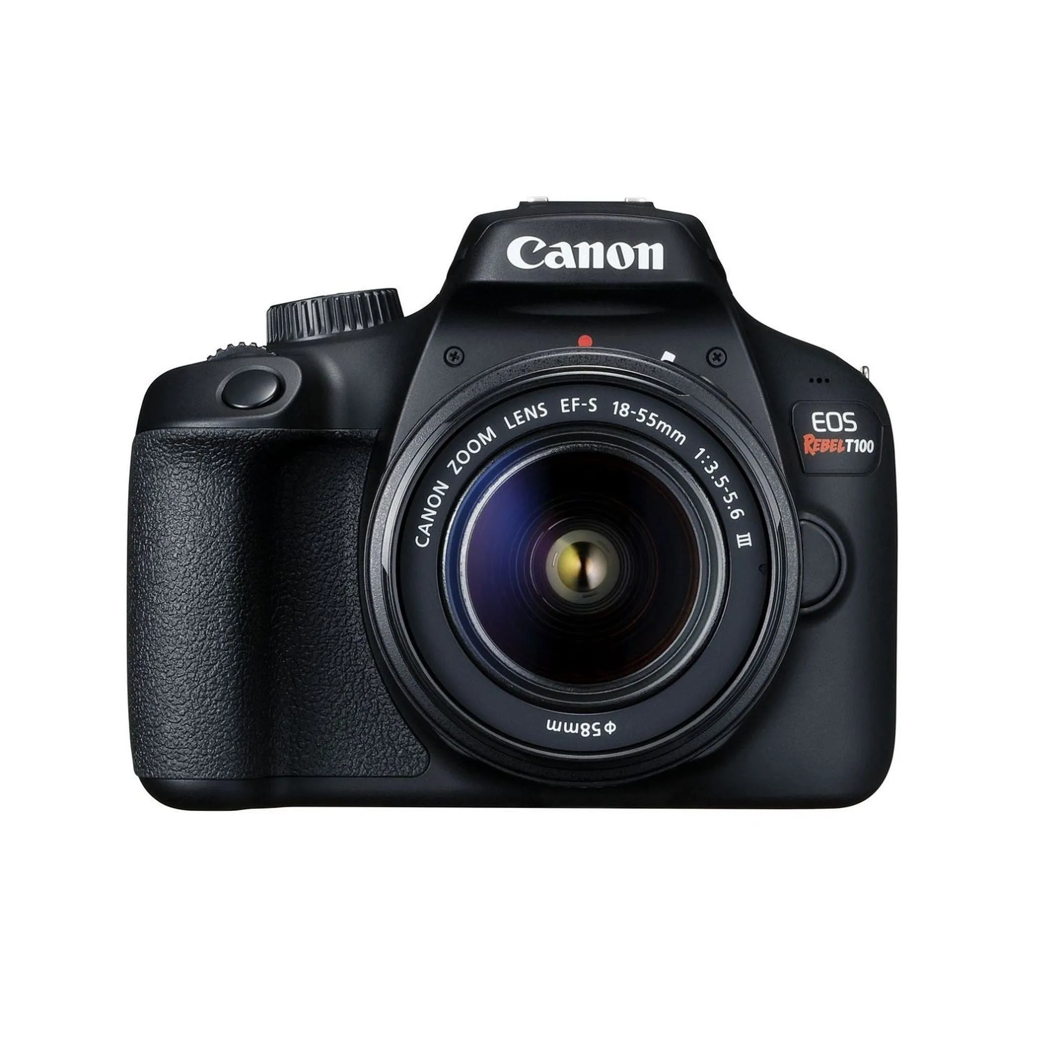 Canon EOS Rebel T100 DSLR Camera w/EF-S 18-55mm f/3.5-5.6 DC Lens (Intl Model)