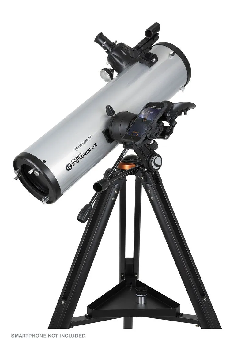 Celestron Starsense Explorer DX 130AZ Smartphone APP-Enabled Newtonian Reflector Telescope