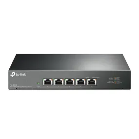 [CLEARANCE] TP-Link TL-SX105 5-Port 10G Multi-Gigabit Desktop Switch (Unmanaged) Lightning Fast Connections, 5 x 10G Ethernet Ports, 100Gbps Switching Capacity, 74.4Mpps Forwarding Rate, Auto-negotiation for 5-speed, Plug & Play