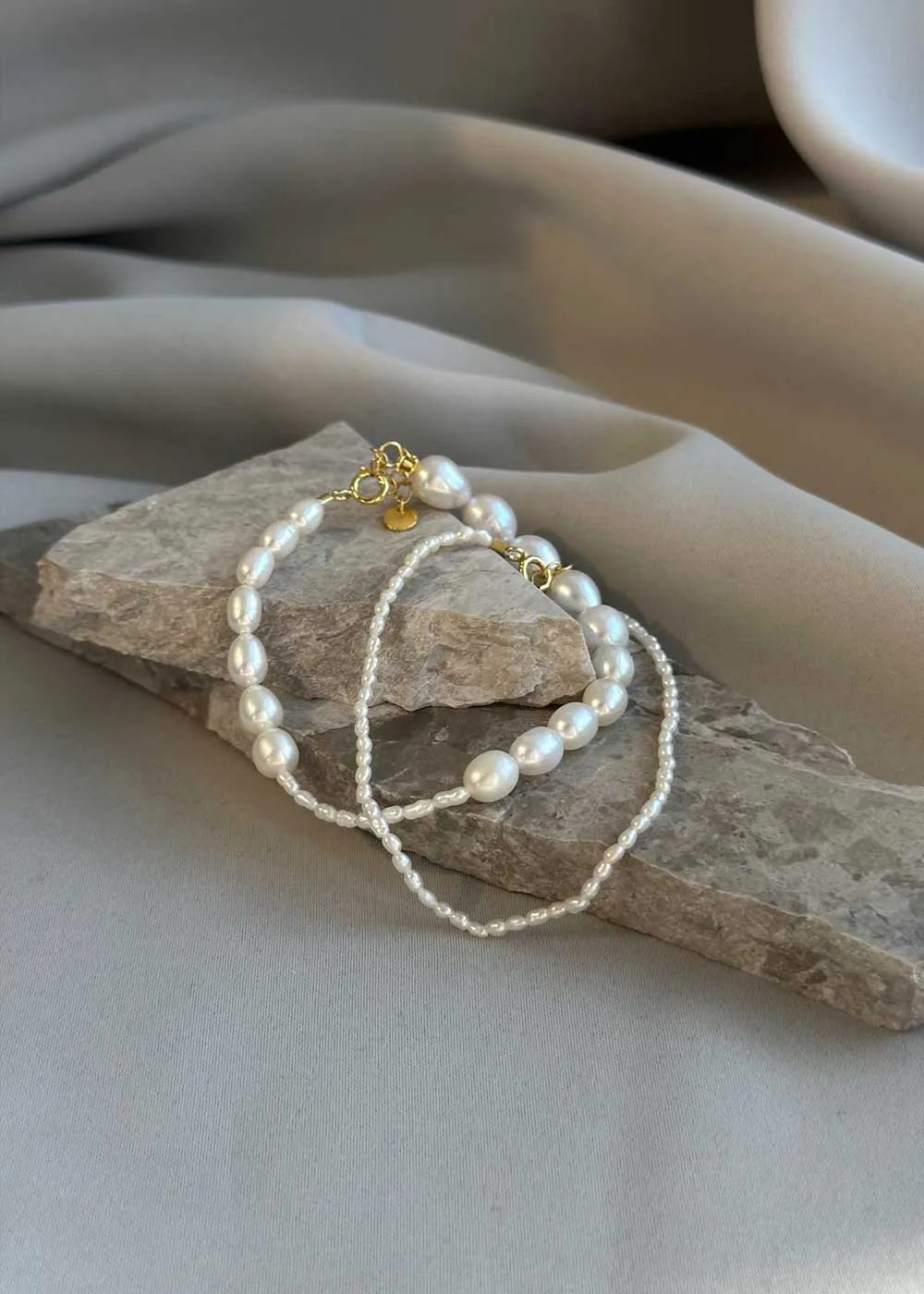 Cloud bracelet - Forgyldt