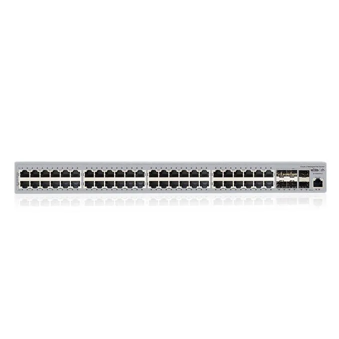 Cloud Layer-3 PoE Gigabit Network Switch, 48 Port   6 SFP