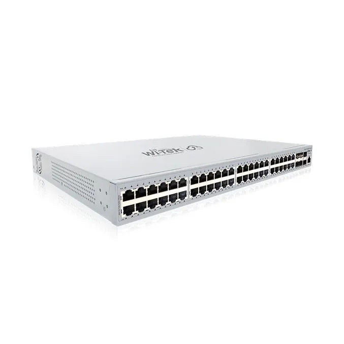 Cloud Layer-3 PoE Gigabit Network Switch, 48 Port   6 SFP