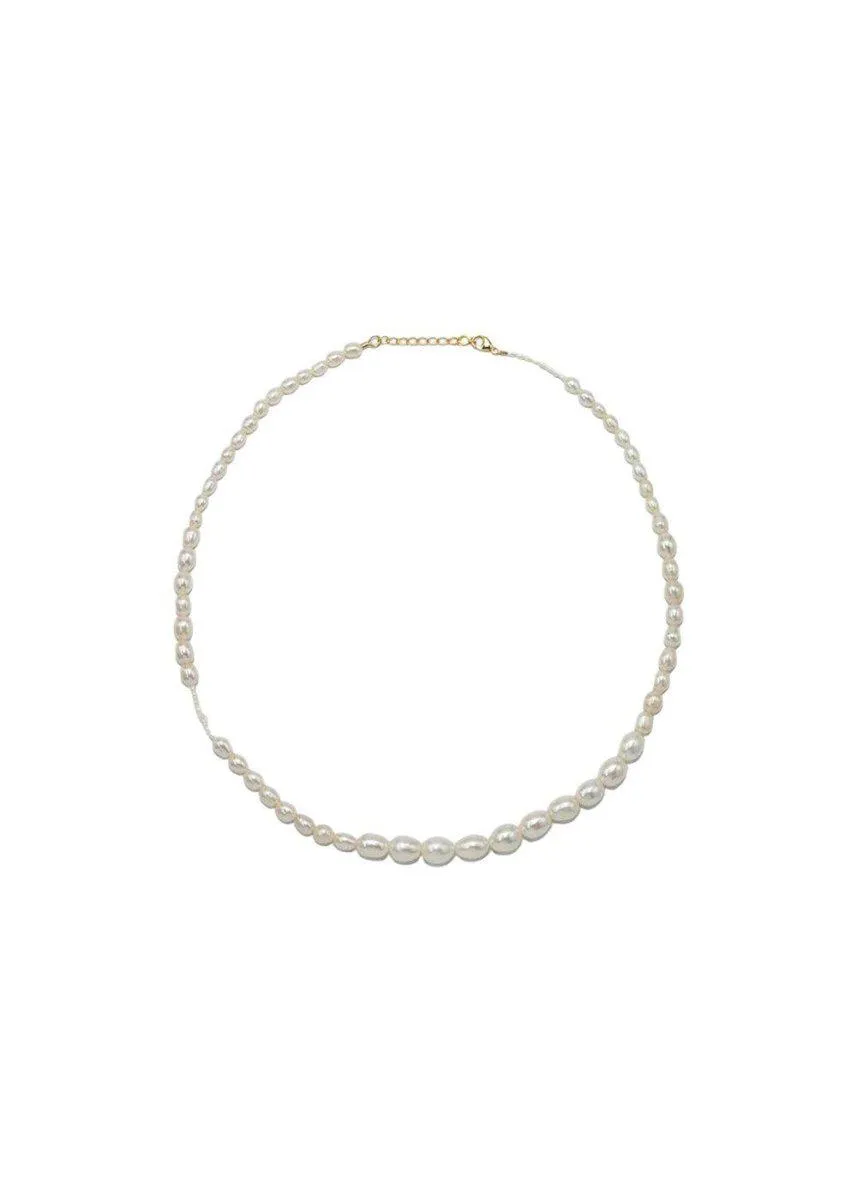 Cloud necklace - Forgyldt