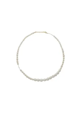 Cloud necklace - Forgyldt