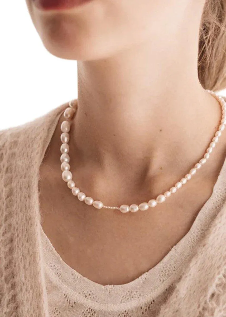 Cloud necklace - Forgyldt