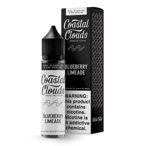 Coastal Clouds -  Blueberry Limeade  - 60ML E-Liquid