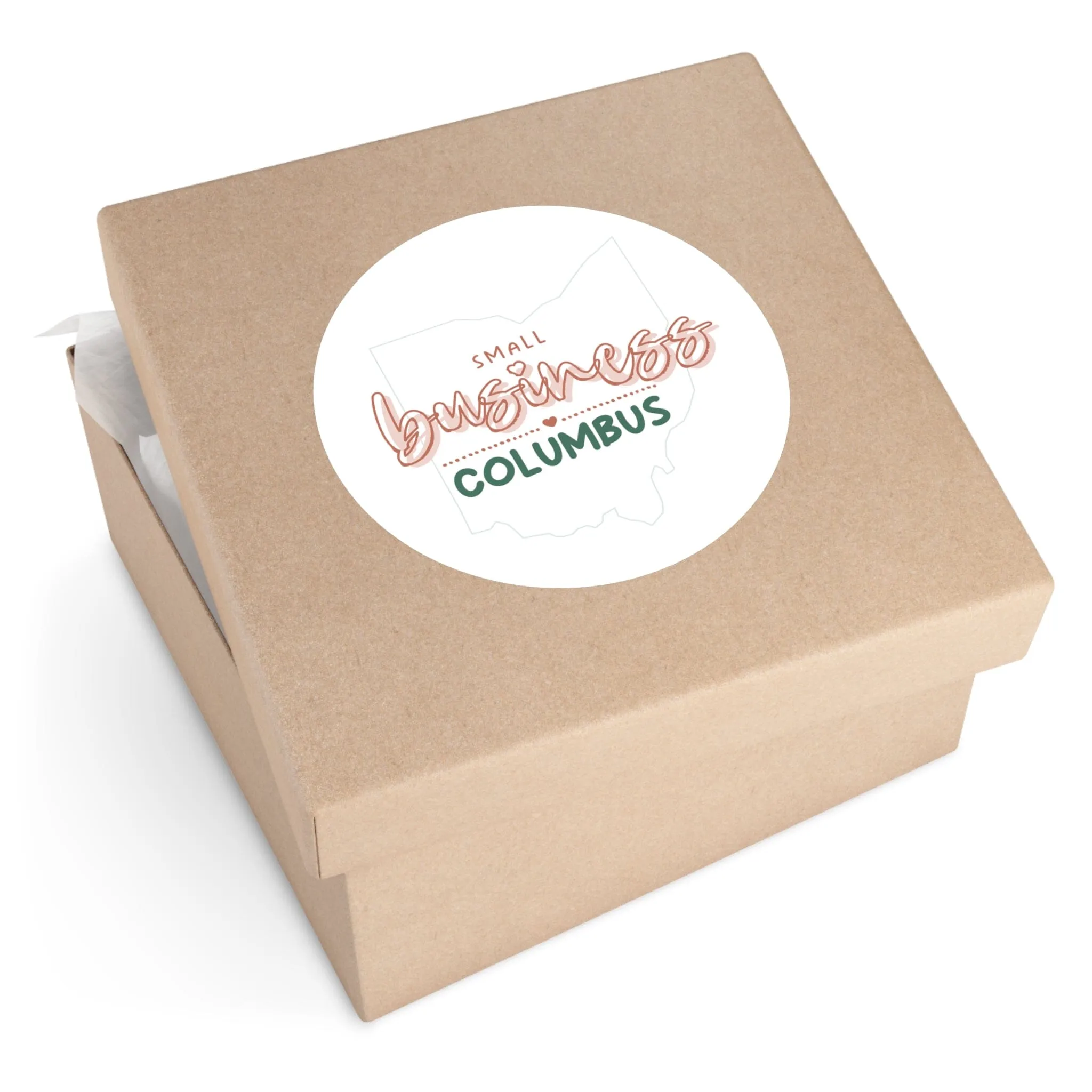 Columbus Small Business | Round Sticker