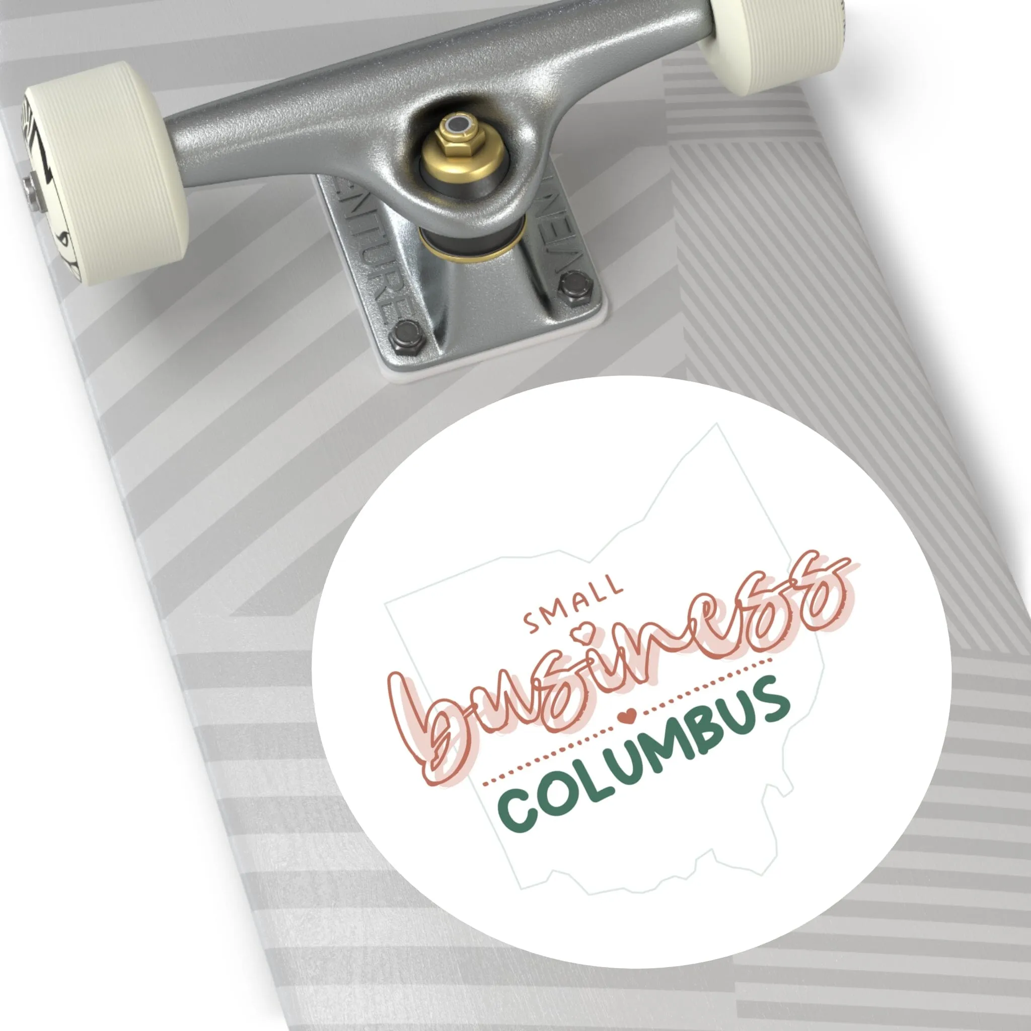 Columbus Small Business | Round Sticker