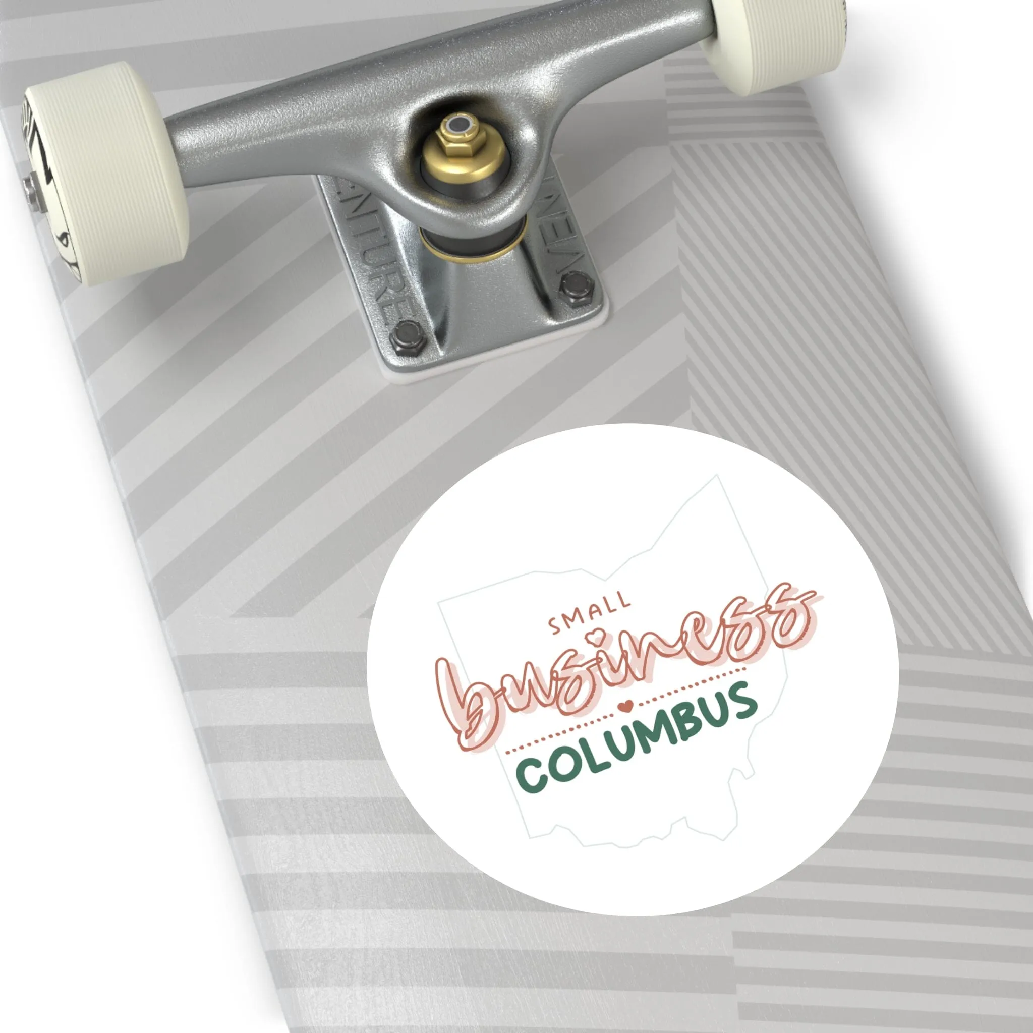 Columbus Small Business | Round Sticker