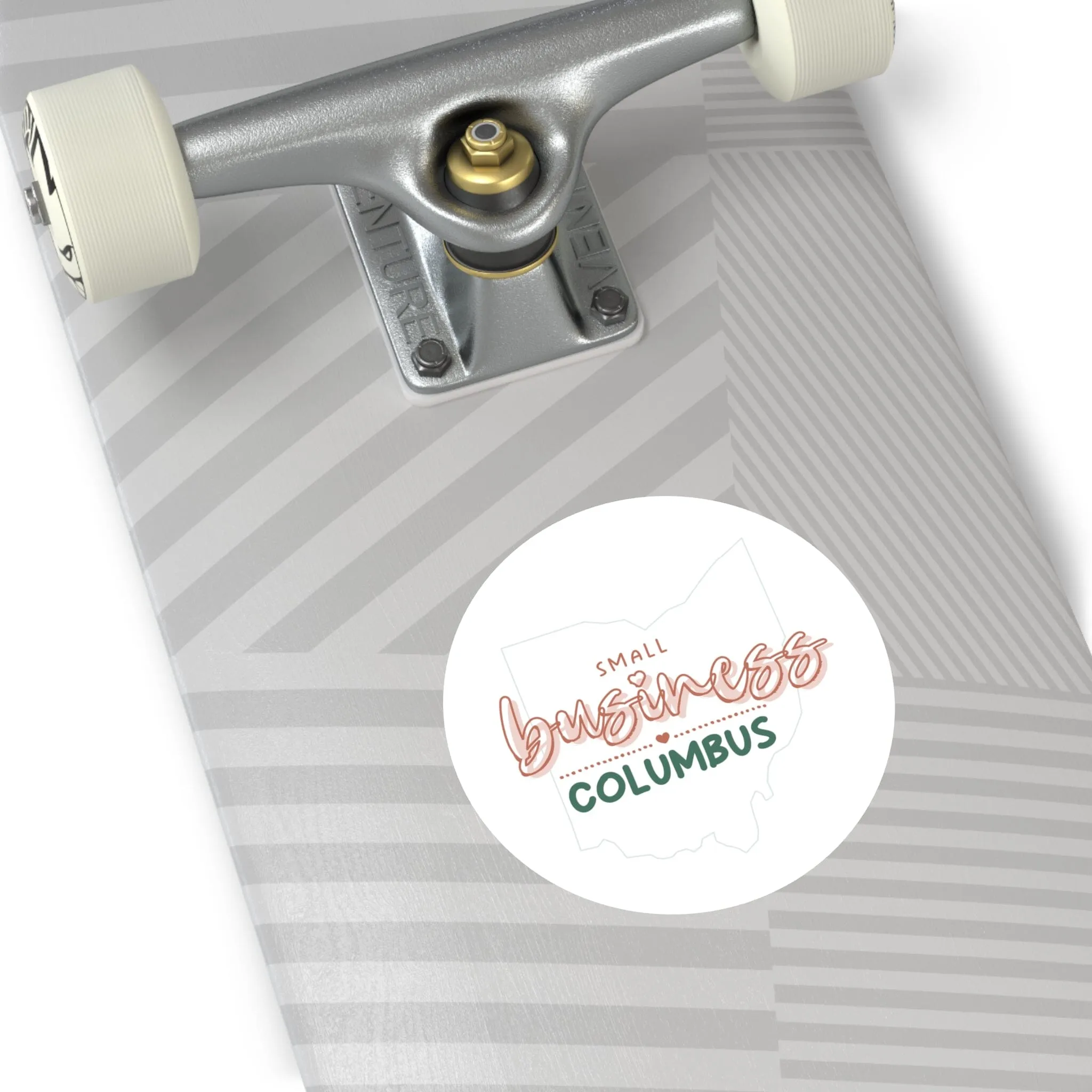 Columbus Small Business | Round Sticker