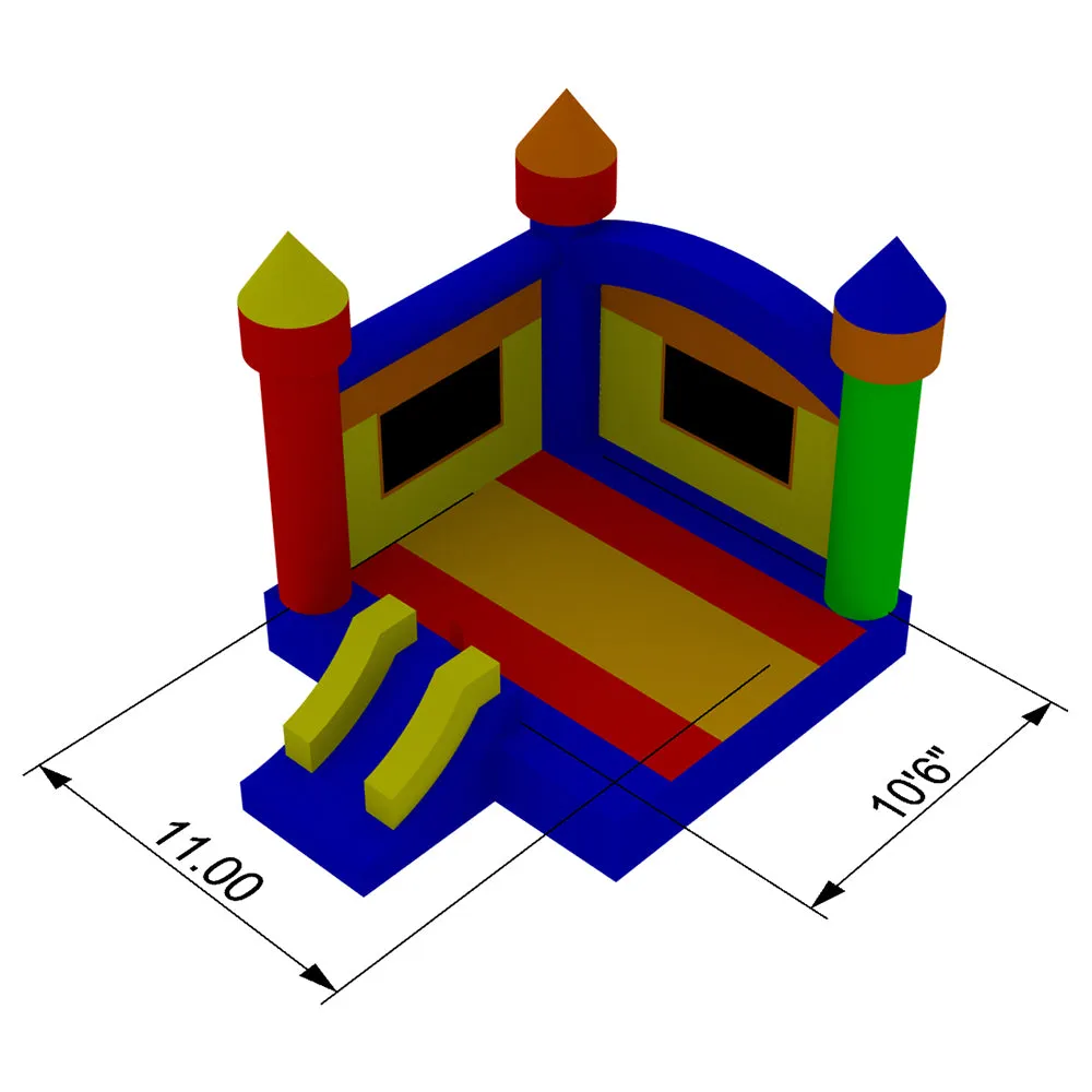 Commercial Castle Bounce House  by Cloud 9