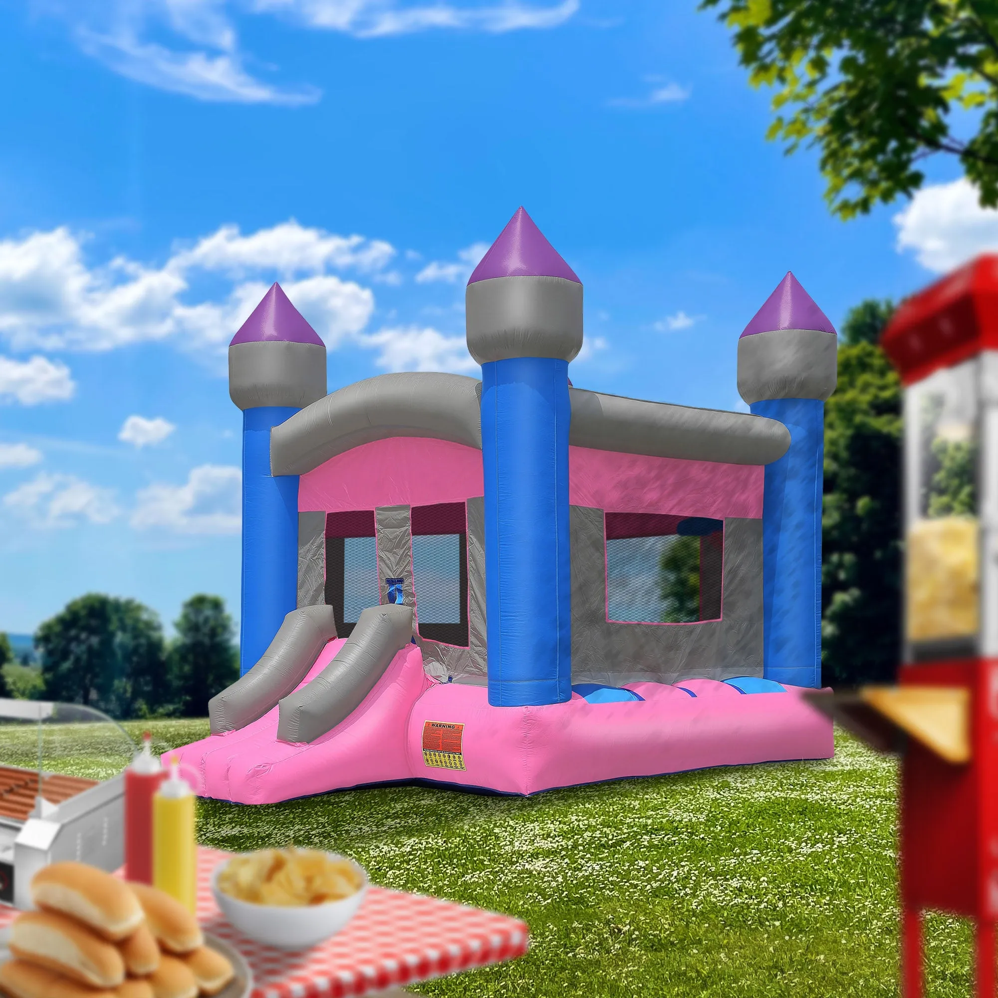 Commercial Princess Castle Bounce House w/ Blower by Cloud 9