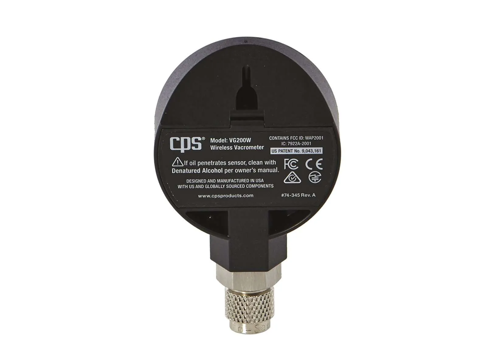 CPS Products VG200W Vacrometer® Wireless Digital Micron Vacuum Gauge