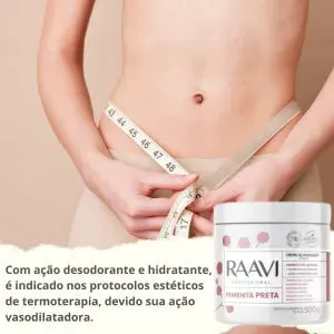 CREME PIMENTA PRETA RAAVI 500G
