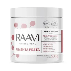 CREME PIMENTA PRETA RAAVI 500G