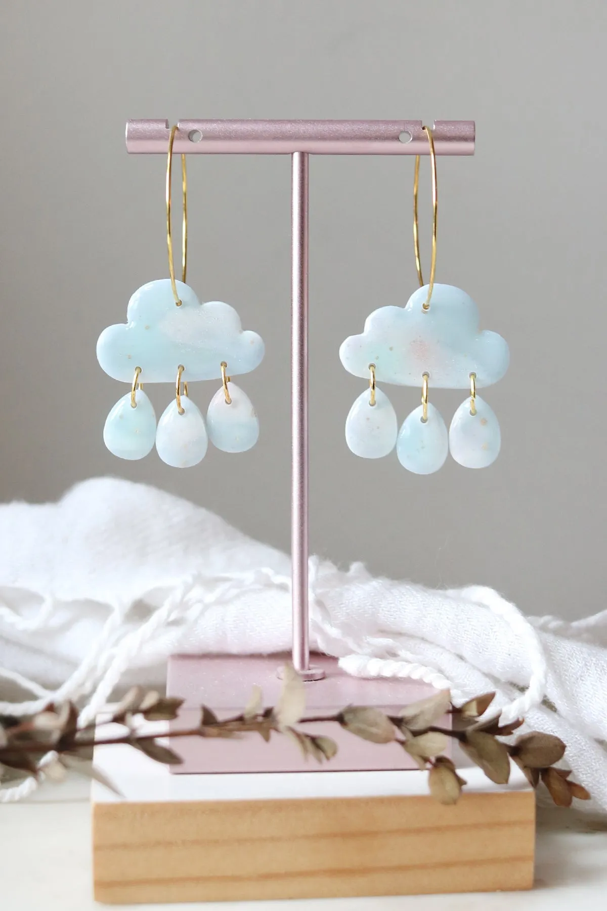 Cumulus Hoop Earrings