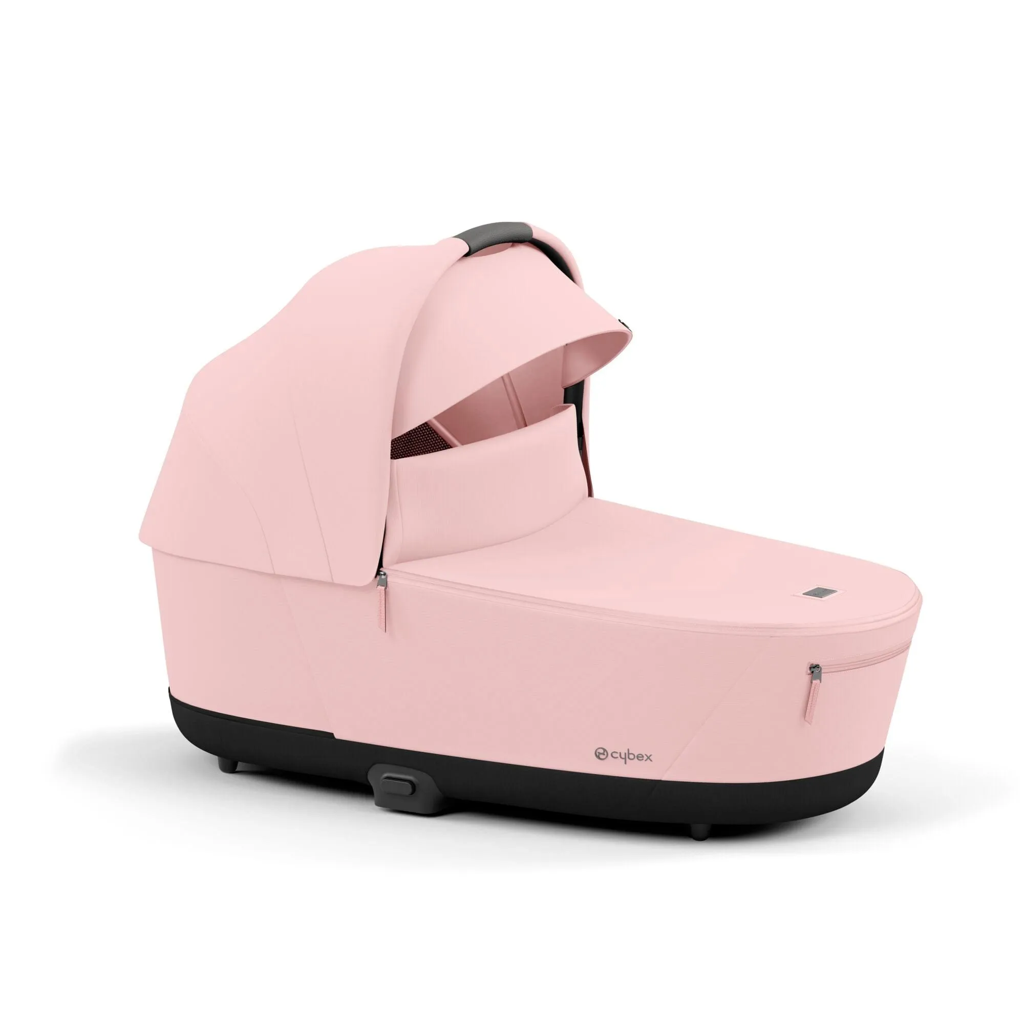 Cybex e-Priam & Lux Cot in Peach Pink