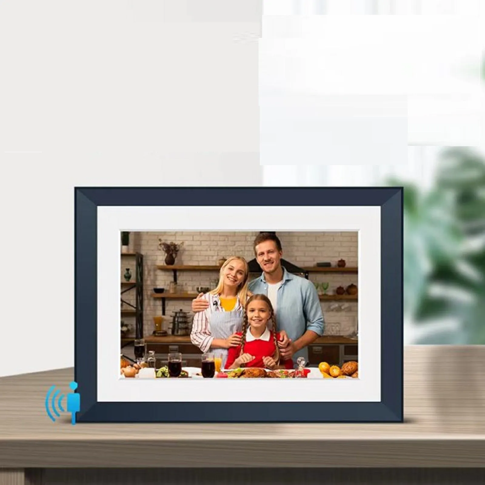 Dammyty 10 inch Wifi Digital Photo Picture Frame, Black - Easy to Use