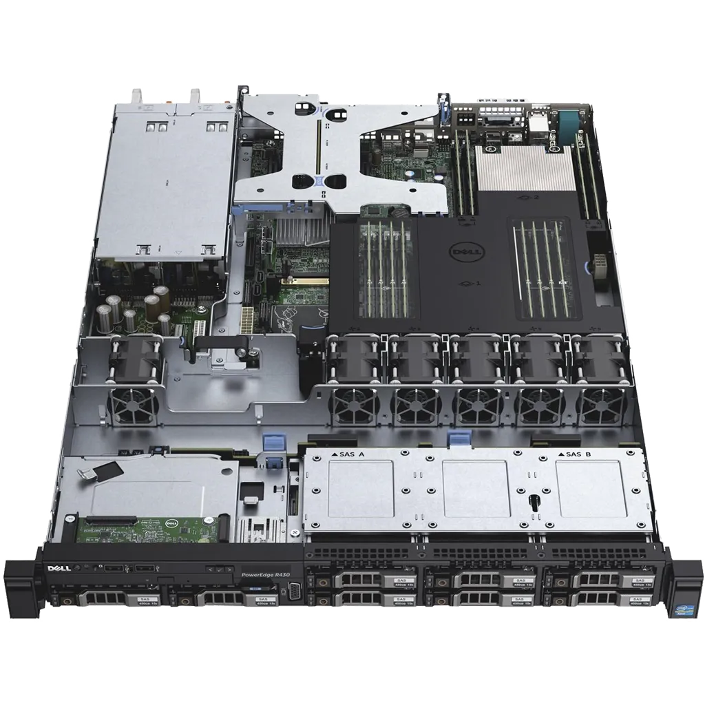 Dell PowerEdge R430 2 x 10 Core Intel Xeon CPU, 64GB Server - 2.5" Backplane