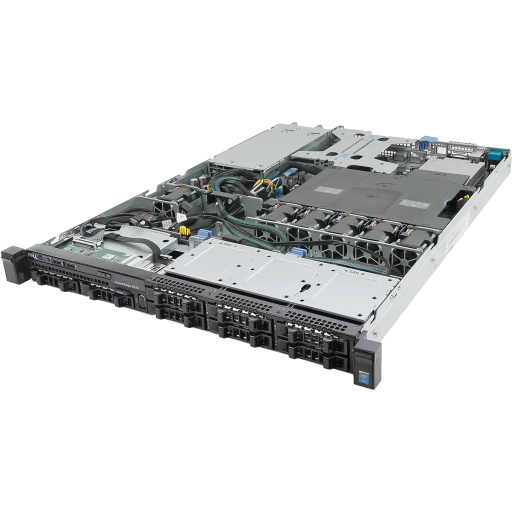 Dell PowerEdge R430 2 x 10 Core Intel Xeon CPU, 64GB Server - 2.5" Backplane