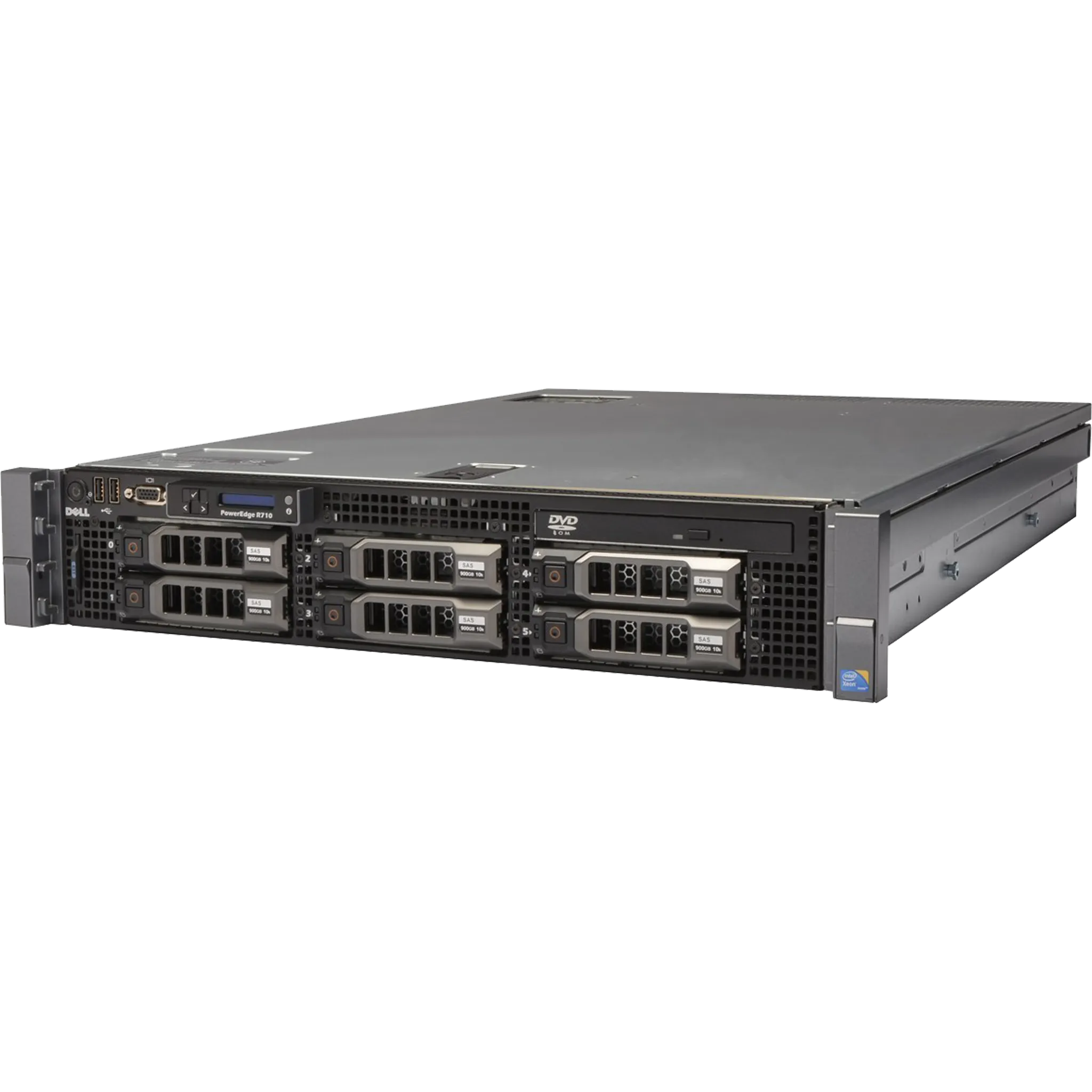 Dell PowerEdge R710 2 x 4 Core Intel Xeon CPU Server - 3.5" Backplane