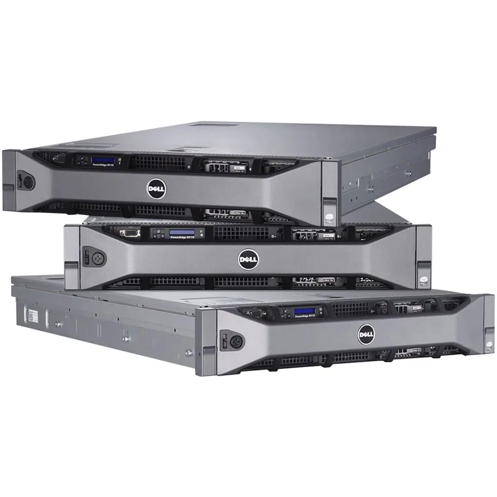 Dell PowerEdge R710 2 x 6 Core Intel Xeon CPU Server - 2.5" Backplane
