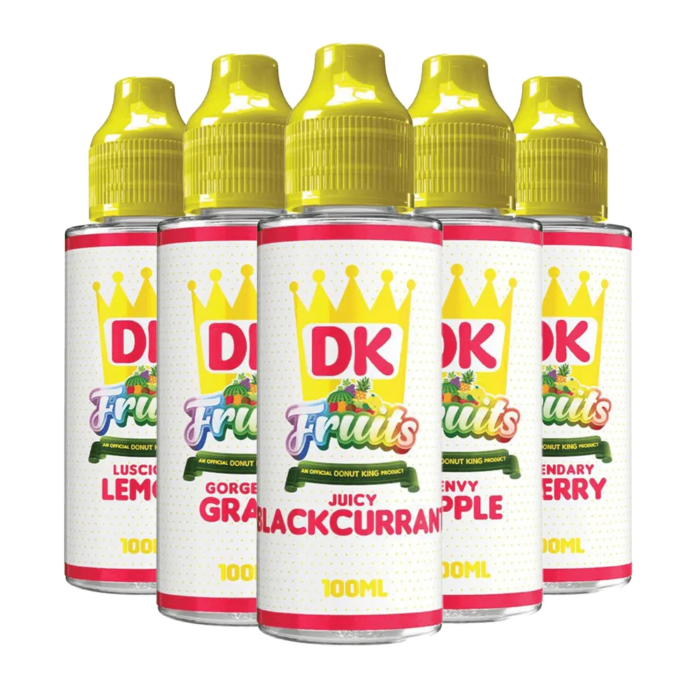 DK Fruits 100ml Shortfill