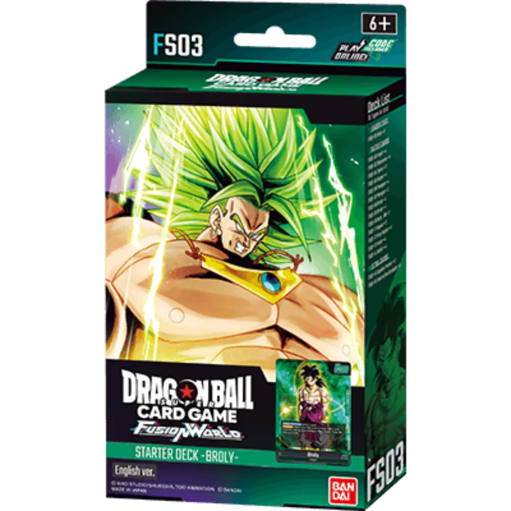 Dragon Ball Super CG - Fusion World - Starter Deck - Broly (FS03)