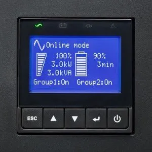 Eaton 9PX 1000VA Rack/Tower UPS - Rack/Tower, Rail Mountable - 120 V AC, 230 V AC Input - 240 V AC Output - Single Phase - Serial Port - 8 x IEC 60320 C13
