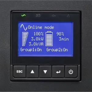 Eaton 9PX 1500VA Rack/Tower UPS - 2U Rack/Tower - 120 V AC, 230 V AC Input - 240 V AC Output - Single Phase - 8 x IEC 60320 C13