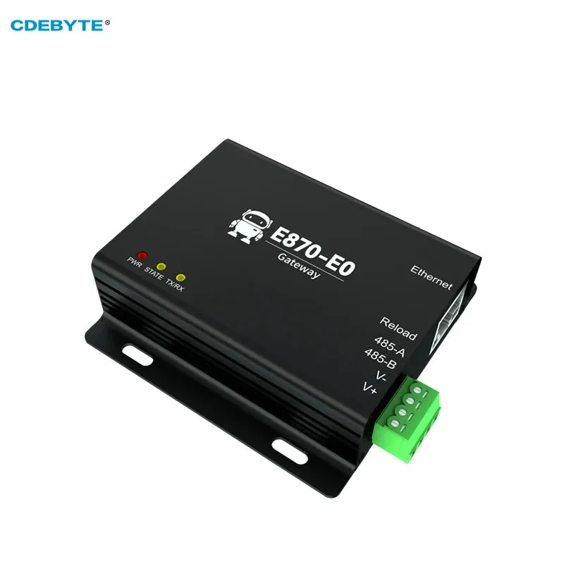 Edge Acquisition Gateway CDEBYTE E870-E0 Switching Analog Acquisition Ethernet IoT Cloud IO/DTU EBYTE Cloud TCP/UDP/MQTT E870-E0