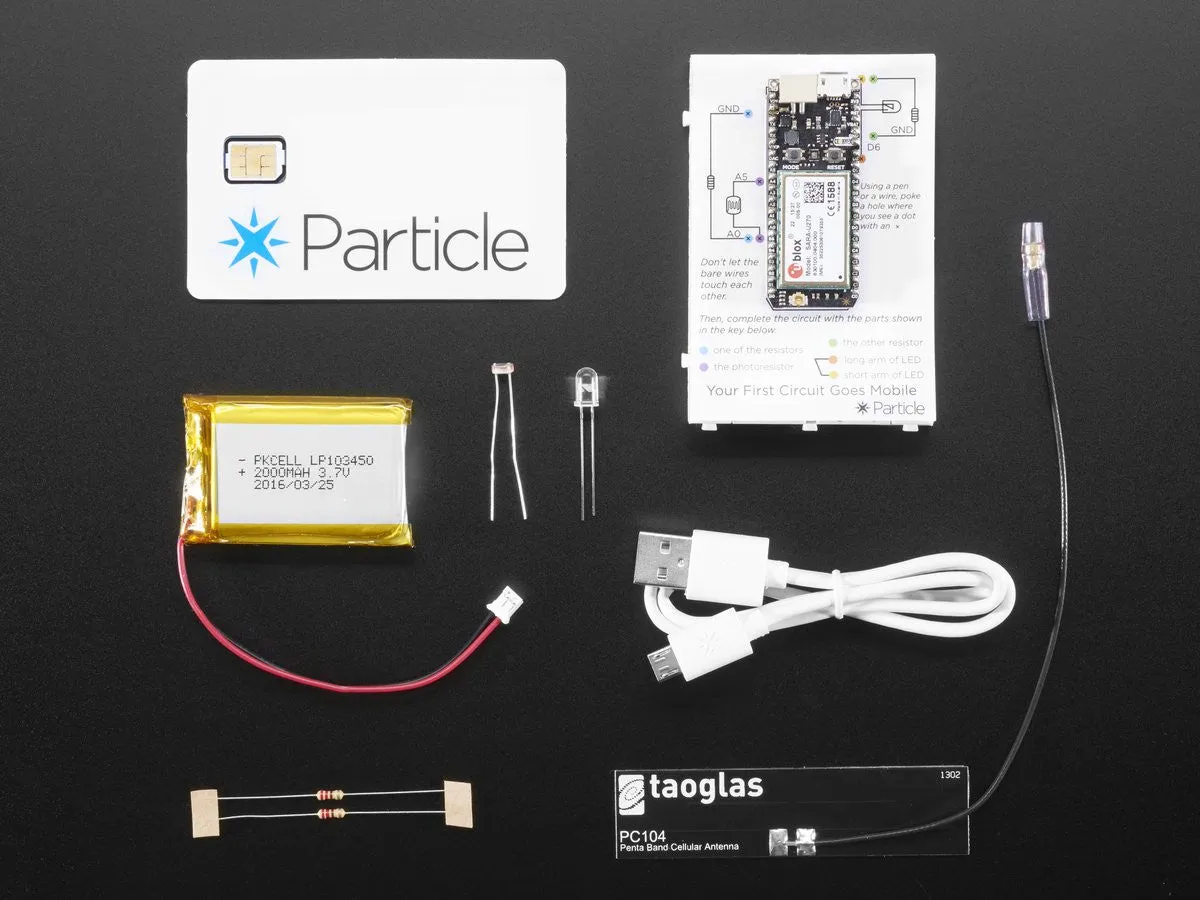 Electron Cellular IoT Kit - 3G Eur/Afr/Asia