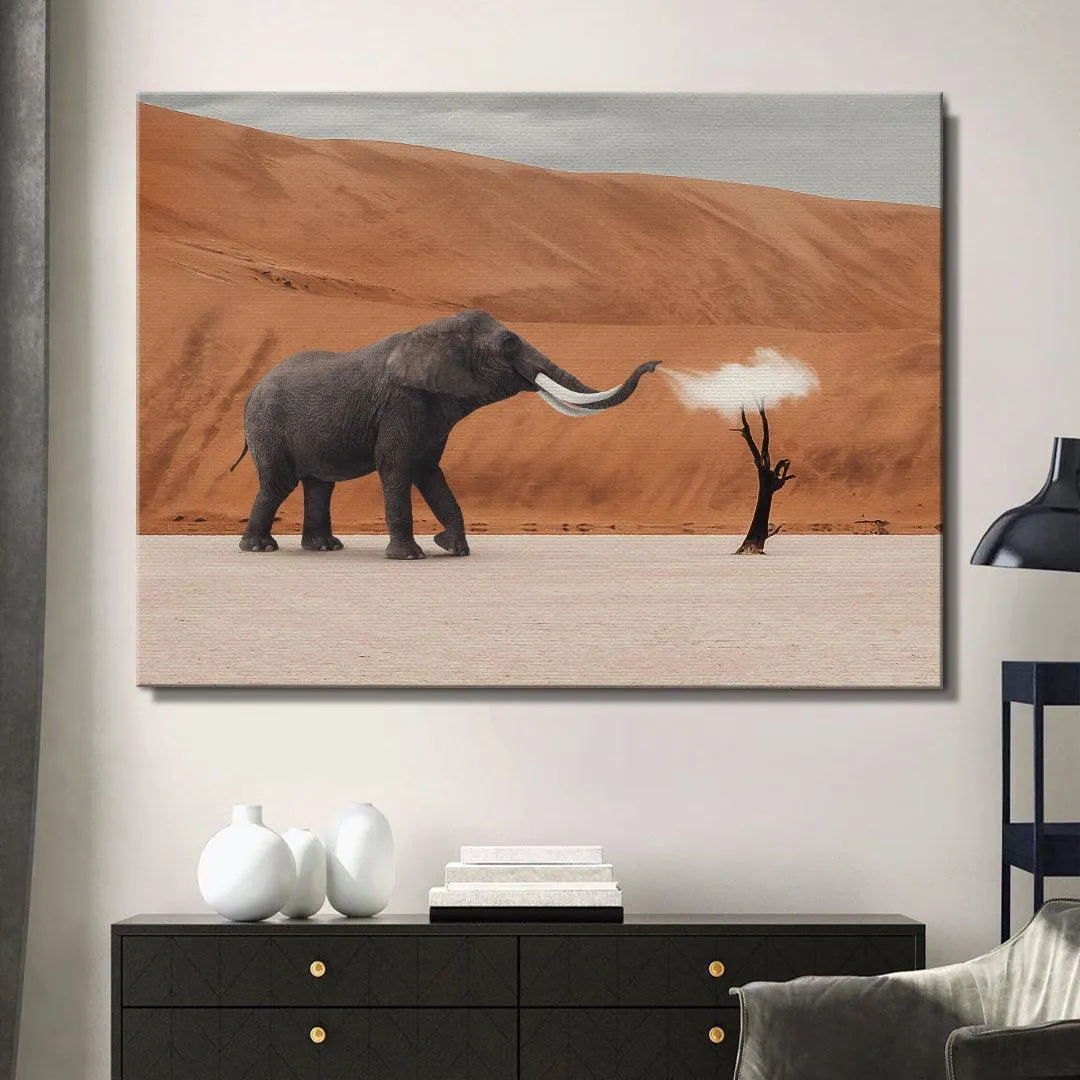 Elephant And Cloud