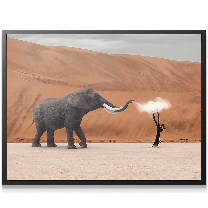 Elephant And Cloud
