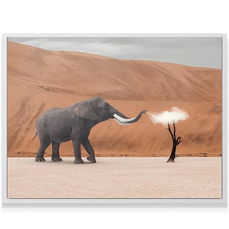 Elephant And Cloud
