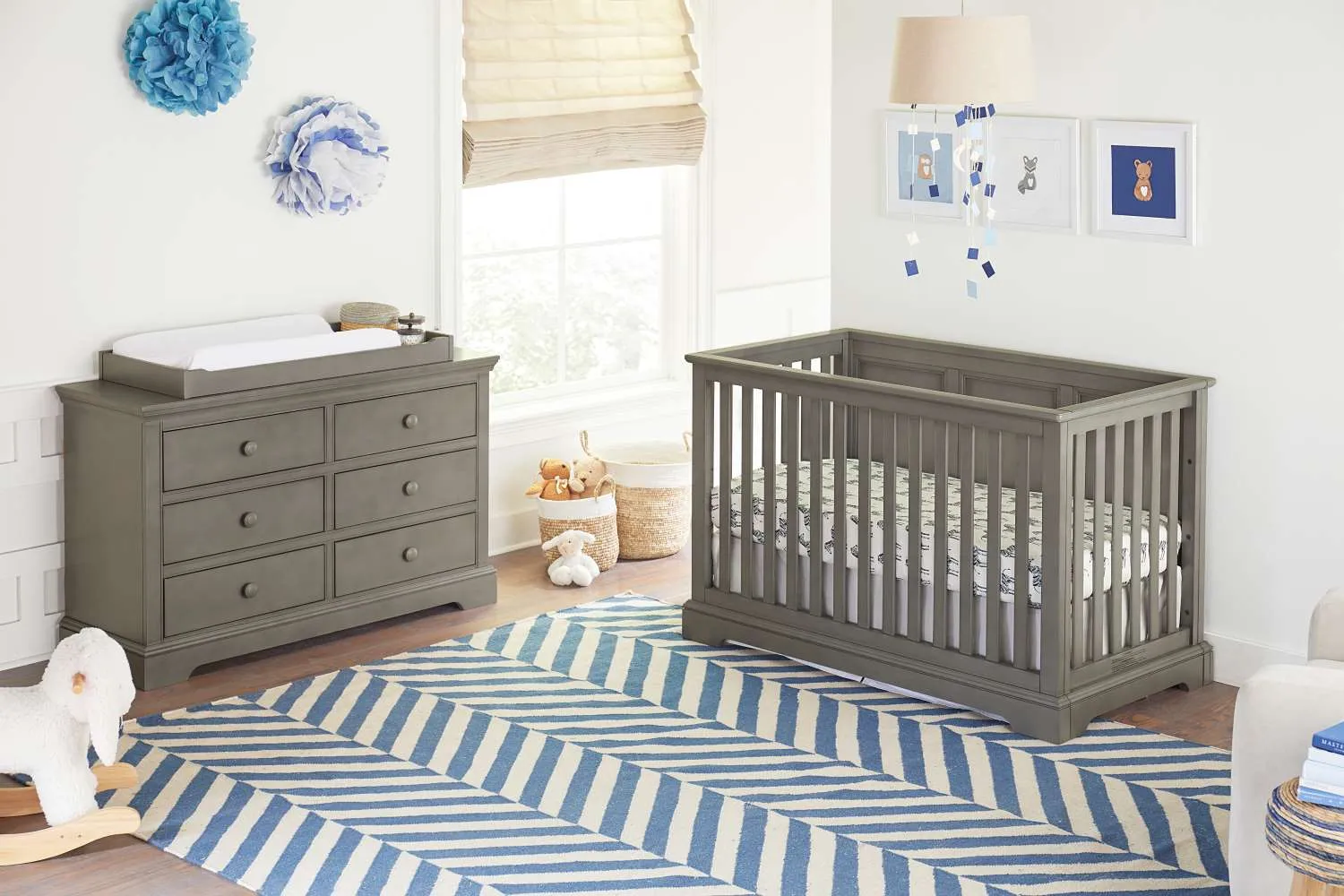 Ellie 6 Drawer Dresser - Cloud