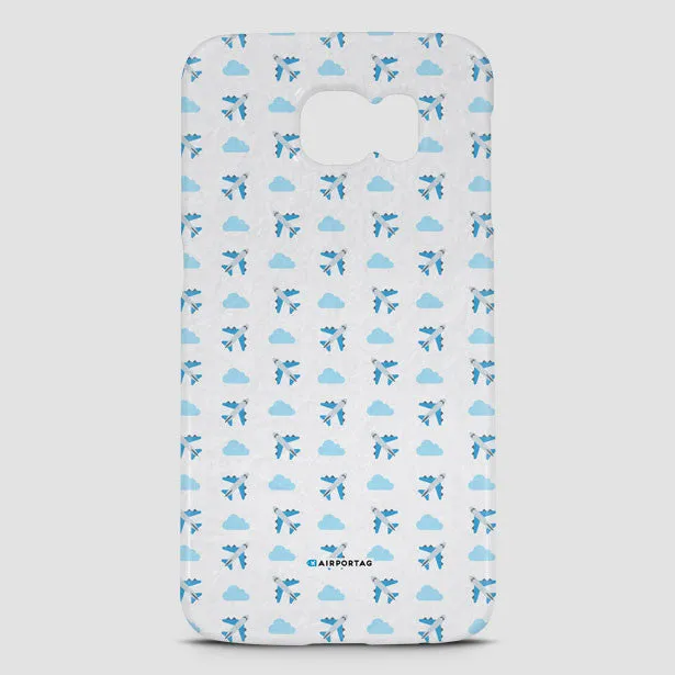 Emoji Cloud Plane - Phone Case