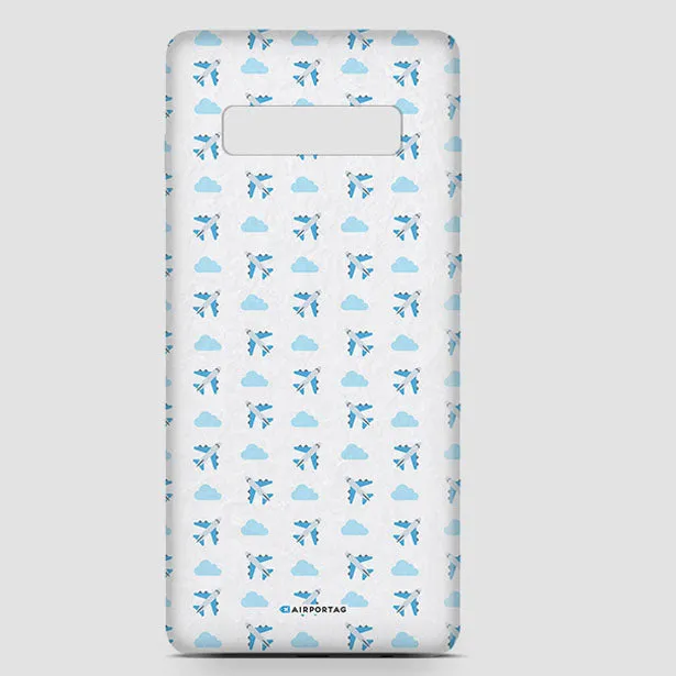 Emoji Cloud Plane - Phone Case