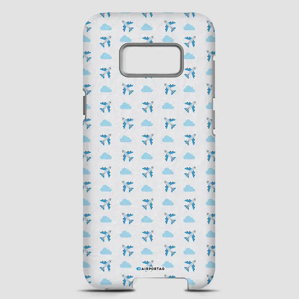 Emoji Cloud Plane - Phone Case