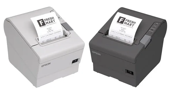 Epson TMT88VI-IHUB TMI Intelligent Receipt Printer, PSU Black