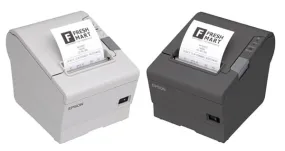 Epson TMT88VI-IHUB TMI Intelligent Receipt Printer, PSU Black