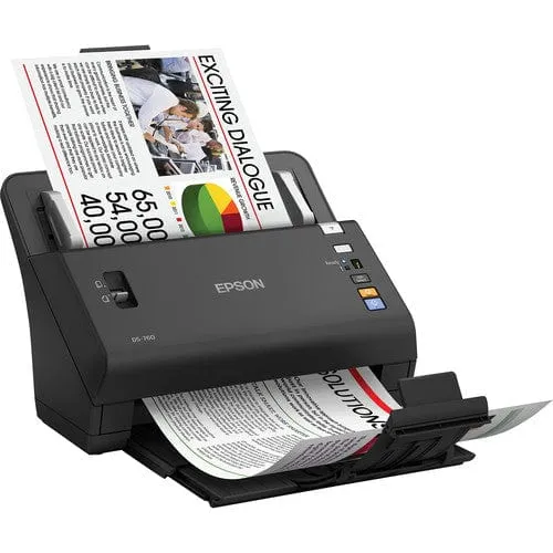 Epson WorkForce DS-760 Color Document Scanner - Certified Refurbished