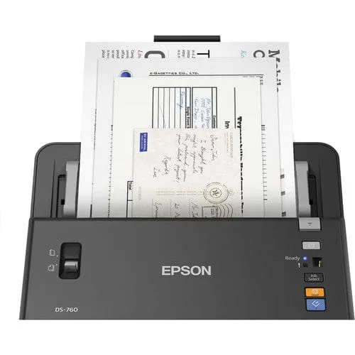 Epson WorkForce DS-760 Color Document Scanner - Certified Refurbished
